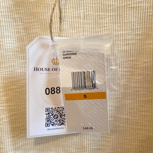 NWT JESSICA SIMPSON Gwen Tank in Gardenia, Small - Picture 6 of 8